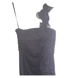 Like-new black prom/evening gown!